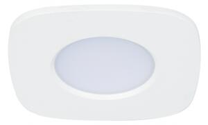 LED lámpatest , spot , RGB , CCT , dimmelhető , süllyesztett , négyzet , fehér , 7.7W , IP65 , LUTEC CONNECT , RINA