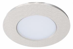 LED lámpatest , spot , RGB , CCT , dimmelhető , süllyesztett , kerek , nikkel , 7W , IP65 , LUTEC CONNECT , OPTIMA