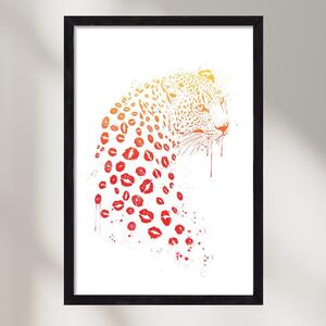 Kiss me - falikép keretben | artbridge