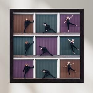 Tic-Tac-Toe - poszter keretben | artbridge