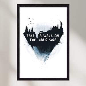 Walk on the wild side - falikép keretben | artbridge