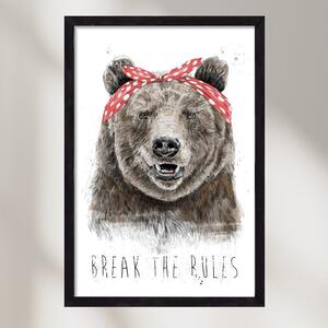 Break the rules II - falikép keretben | artbridge