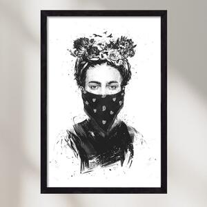 Rebel girl - falikép keretben | artbridge