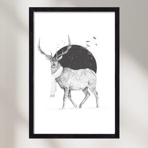 Winter is all around - falikép keretben | artbridge