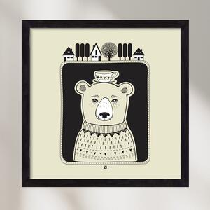 HONEYCUP - falikép keretben | artbridge