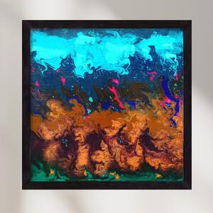Ether No. 1. - falikép keretben | artbridge