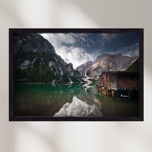 Lago Di Braies - falikép keretben | artbridge