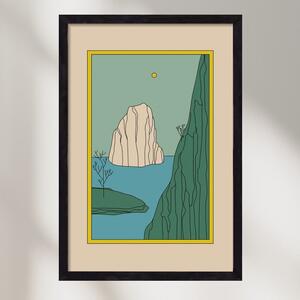 HERE - falikép keretben | artbridge