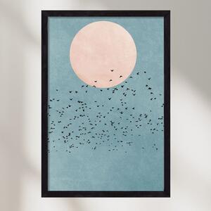 Fly away - falikép keretben | artbridge