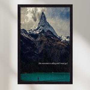 The mountain is calling - falikép keretben | artbridge