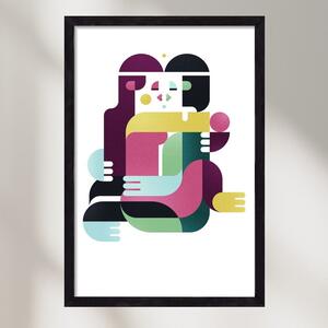 Bombay - falikép keretben | artbridge