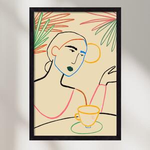 SUNRISE COFFEE - falikép keretben | artbridge