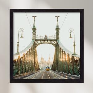 Liberty Bridge Sunset - falikép keretben | artbridge