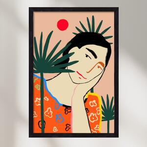 VACATION MOOD - falikép keretben | artbridge
