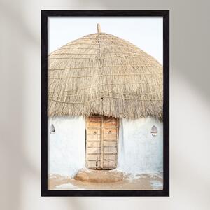 Desert hut - falikép keretben | artbridge