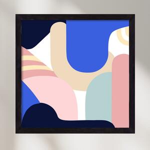 Blue Monday II. - falikép keretben | artbridge