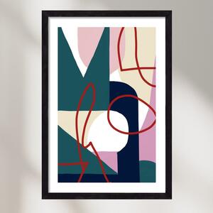 Garden - falikép keretben | artbridge
