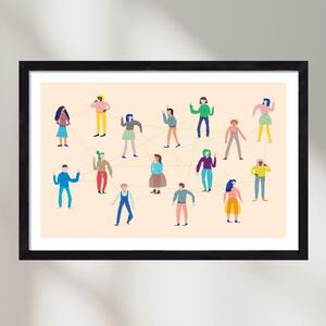 Networking - falikép keretben | artbridge
