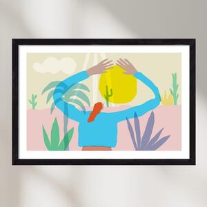 Paradise - falikép keretben | artbridge