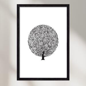 Tree - falikép keretben | artbridge
