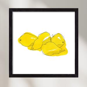Pears - falikép keretben | artbridge