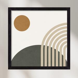 GEOMETRIC SHAPES - 6 - falikép keretben | artbridge