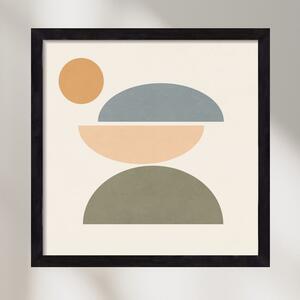 MINIMAL GEOMETRY - falikép keretben | artbridge