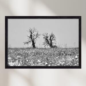 Old oak couple - falikép keretben | artbridge