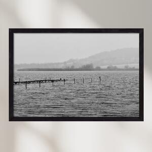 Tihanyi Belső-tó - falikép keretben | artbridge