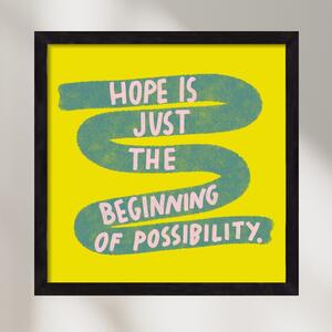 Hope - falikép keretben | artbridge