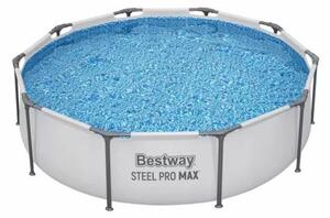 Bestway steel pro max Fémvázas medence vízforgatóval és szűrővel 76x305cm (8050001)