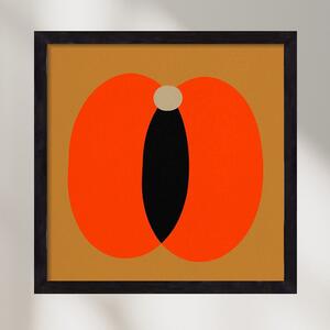 Peach no 01. - falikép keretben | artbridge