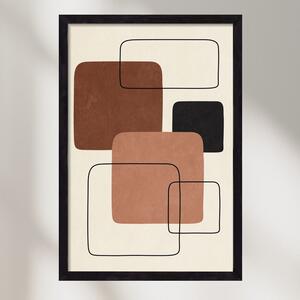 ABSTRACT ART 10 - falikép keretben | artbridge