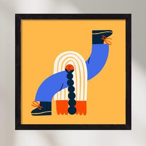 Let the Sunshine in - falikép keretben | artbridge