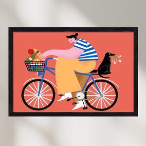 Bike ride - falikép keretben | artbridge