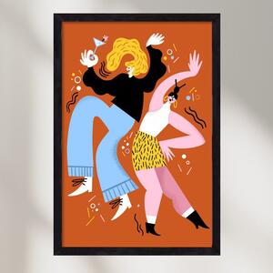 Dance - falikép keretben | artbridge
