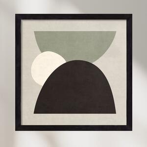 ABSTRACT ART - GEOMETRIC SHAPES 01 - falikép keretben | artbridge