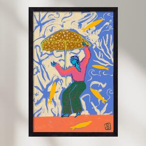 SEA DANCER - falikép keretben | artbridge