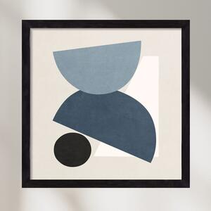 MINIMAL ART - GEOMETRIC SHAPES 01 - falikép keretben | artbridge