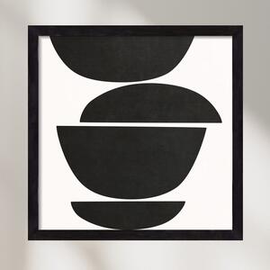 ABSTRACT ART - GEOMETRIC SHAPES 05 - falikép keretben | artbridge