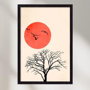 Fly - falikép keretben | artbridge