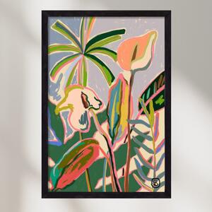 PEACE LILLY - falikép keretben | artbridge