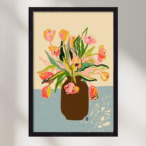 TULIPS - falikép keretben | artbridge
