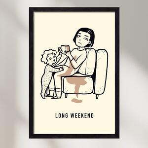 Long weekend - falikép keretben | artbridge