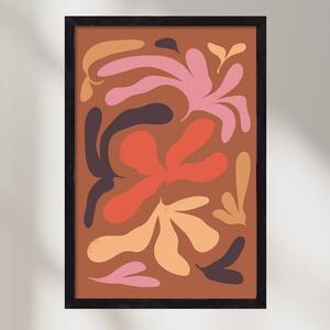 Leaves - falikép keretben | artbridge