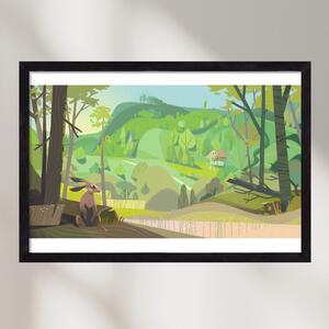 Meadow - falikép keretben | artbridge