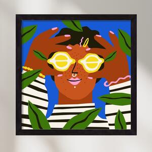 Lemon Eyes - falikép keretben | artbridge