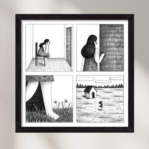 Falak - falikép keretben | artbridge