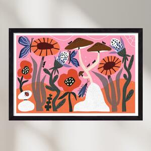 Secret Garden - falikép keretben | artbridge