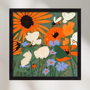 Summer Garden - falikép keretben | artbridge